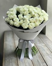 Букет 35 Белых роз в Духовщине