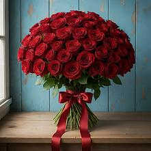 Букет Красные розы Блэк Меджик в Духовщине
