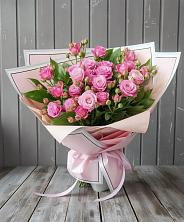 Букет Розовый кустик в Духовщине