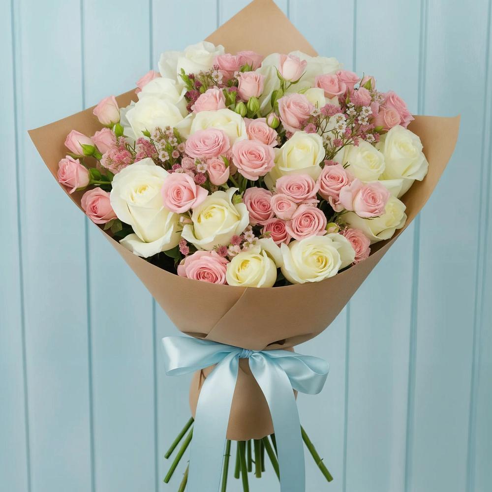 Букет цветов из: Розы в Духовщине