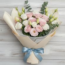 Букет цветов из:  Лизиантусы #REPLACE_PRED# Духовщине