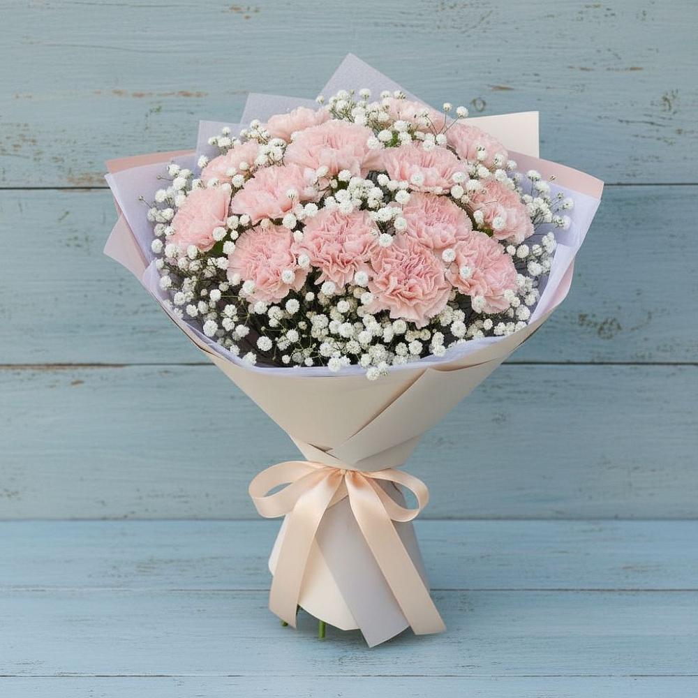 Букет цветов из: Гвоздики в Духовщине