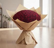 Букет 101 Красная роза в Духовщине