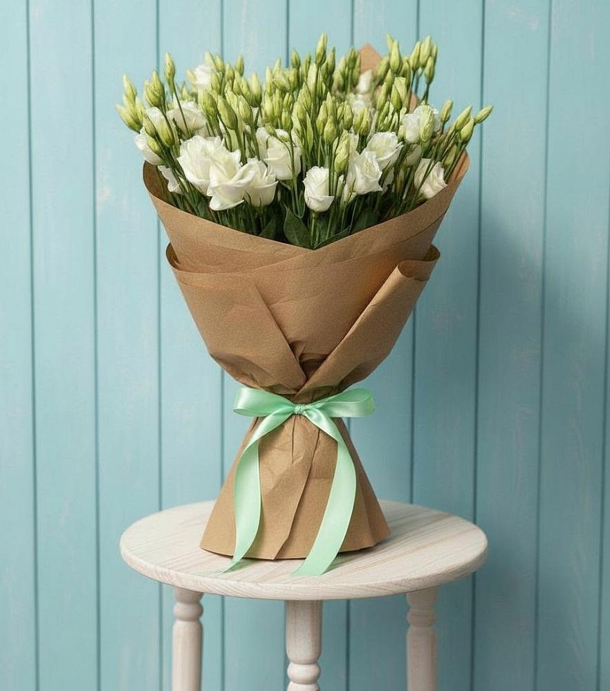 Букет цветов из: Лизиантусы в Духовщине