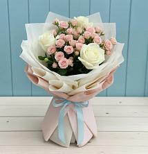 Букет цветов из:  Розы в Духовщине