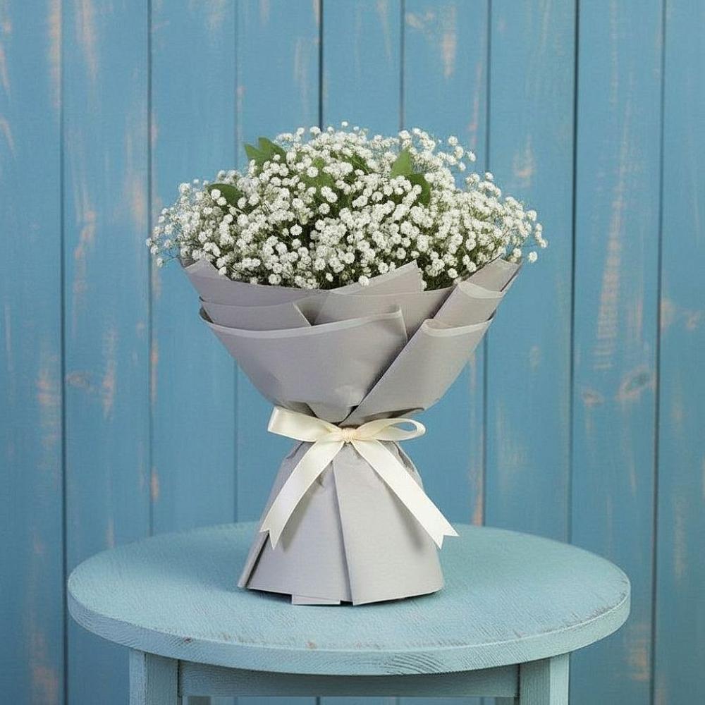 Букет цветов из: Гипсофила в Духовщине