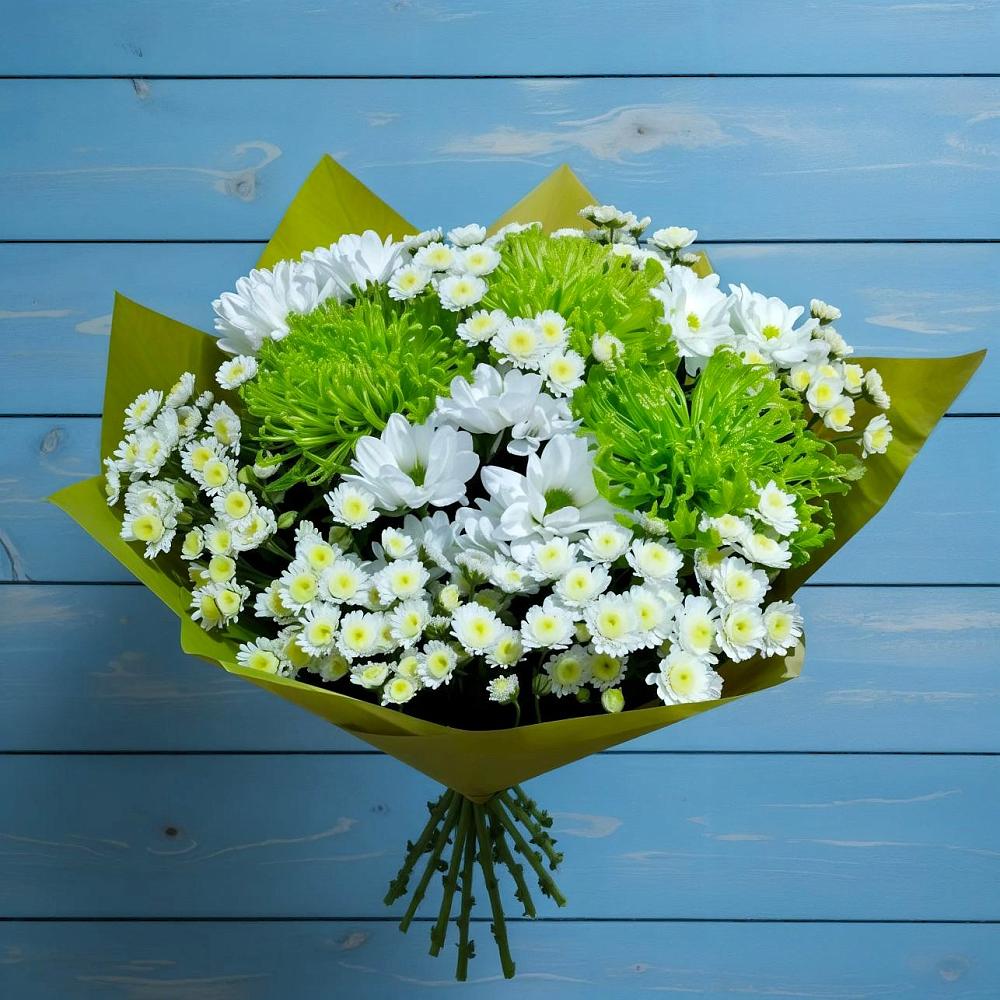 Букет цветов из: Хризантемы в Духовщине