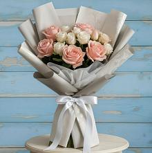Букет цветов из:  Розы #REPLACE_PRED# Духовщине
