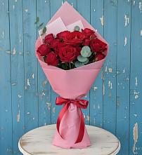 Букет цветов из:  Розы в Духовщине