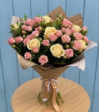 Букет цветов из:  Розы в Духовщине