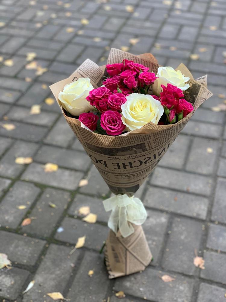 Букет цветов из: Розы в Духовщине