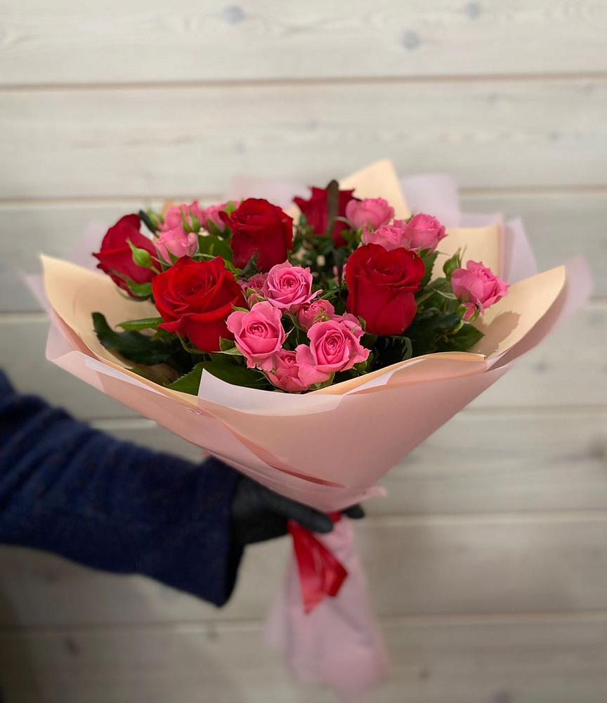 Букет цветов из: Розы в Духовщине