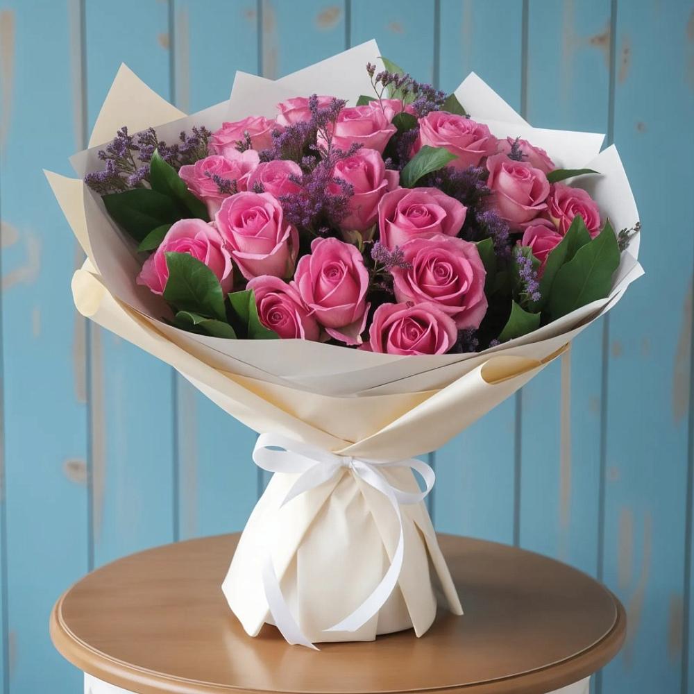 Букет цветов из: Розы в Духовщине