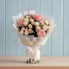 Букет цветов из:  Розы #REPLACE_PRED# Духовщине