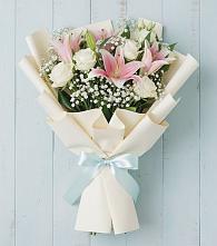 Букет цветов из:  Лилии в Духовщине