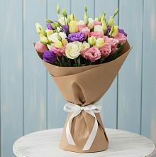 Букет цветов из:  Лизиантусы в Духовщине