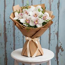 Букет цветов из:  Орхидеи и Розы в Духовщине